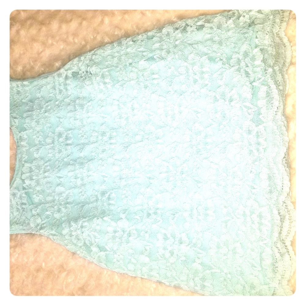 Lace tank top